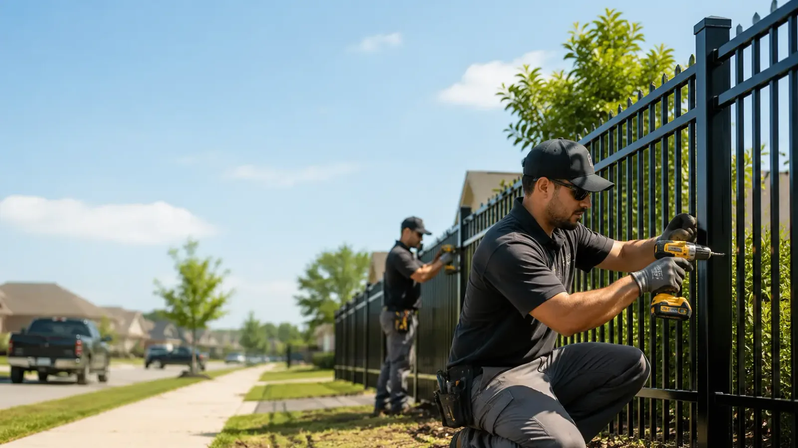Metal Fence Installation in Mayking, KY